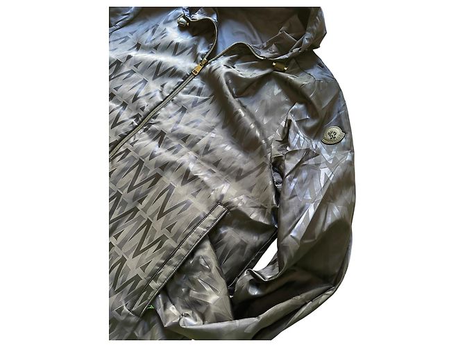 Giacca Moncler con monogramma Blu scuro - vista 6