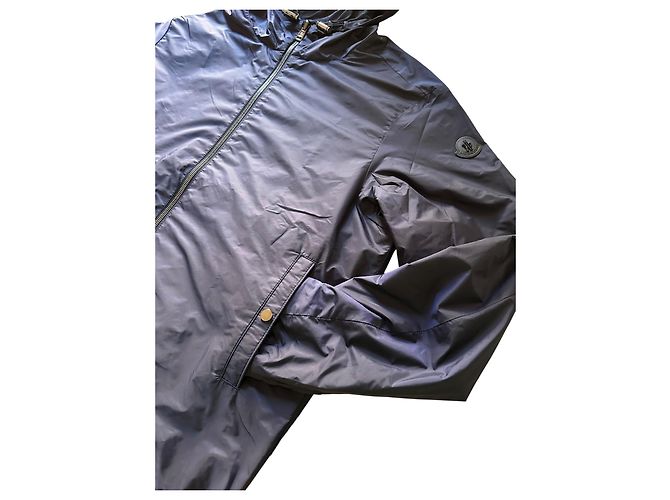 Giacca Moncler con monogramma Blu scuro - vista 9