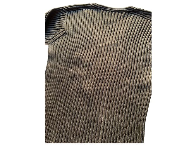 Jersey Gucci de algodón caqui Castaño - vista 5