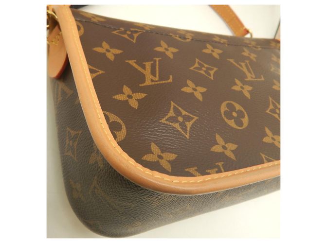 Borsa a tracolla Louis Vuitton Monogram Diane Marrone - vista 17
