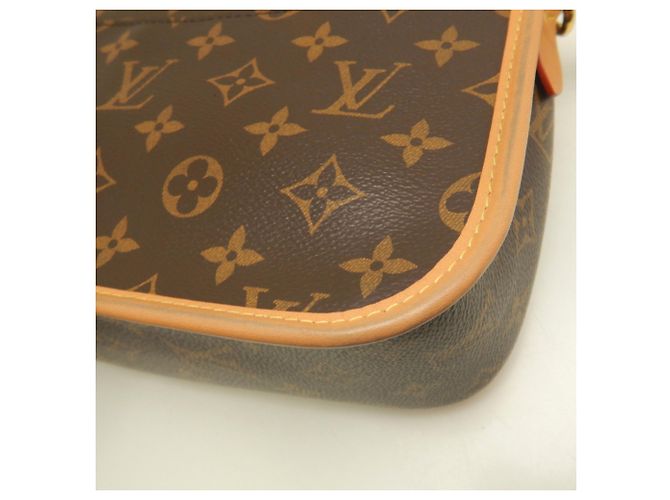 Borsa a tracolla Louis Vuitton Monogram Diane Marrone - vista 18