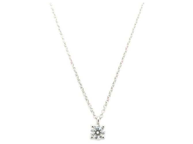Collana Solitario Diamante Tiffany & Co. - vista 2