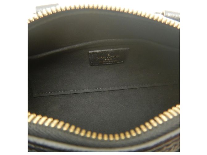 Borsa Louis Vuitton Bicolor Monogram Empreinte Papillon BB Nero - vista 11