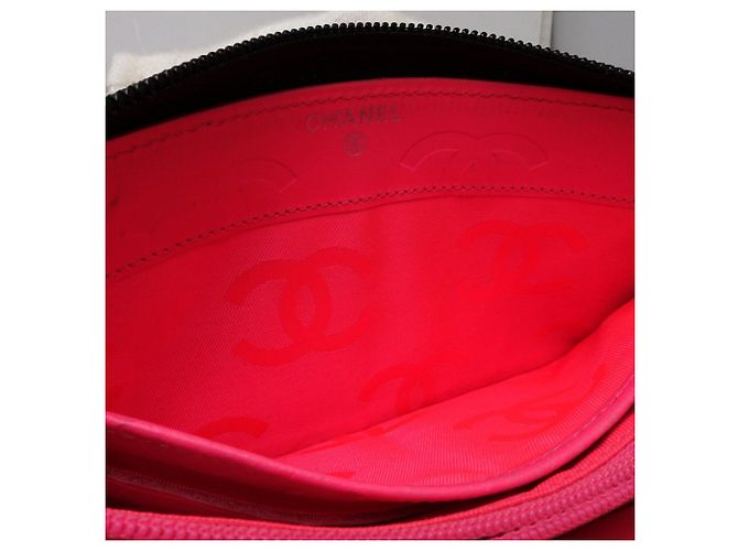 Chanel Classic Long Zip Wallet AP0242 aus schwarzem Lammleder - Ansicht 12