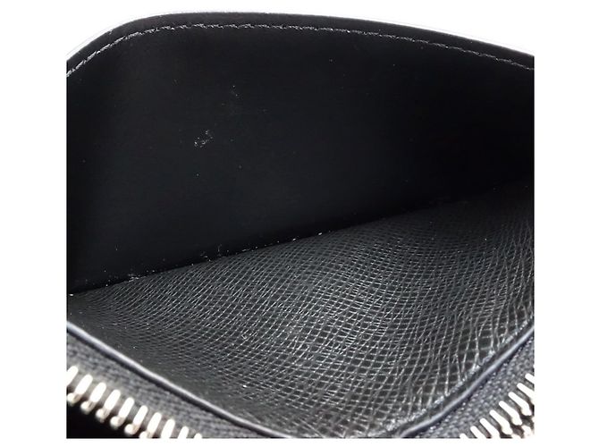Louis Vuitton Monogram Eclipse Coin Purse Black - view 10