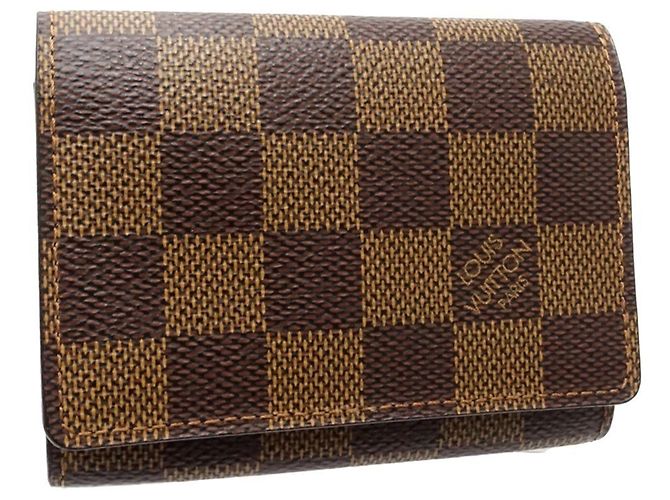 Tarjetero Louis Vuitton Damier Damier ebene - vista 3