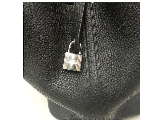 Hermès Borsa Hermes Picotin Lock MM Nero - vista 10