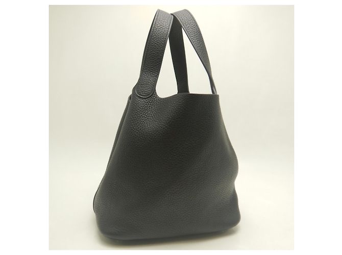 Hermès Borsa Hermes Picotin Lock MM Nero - vista 5
