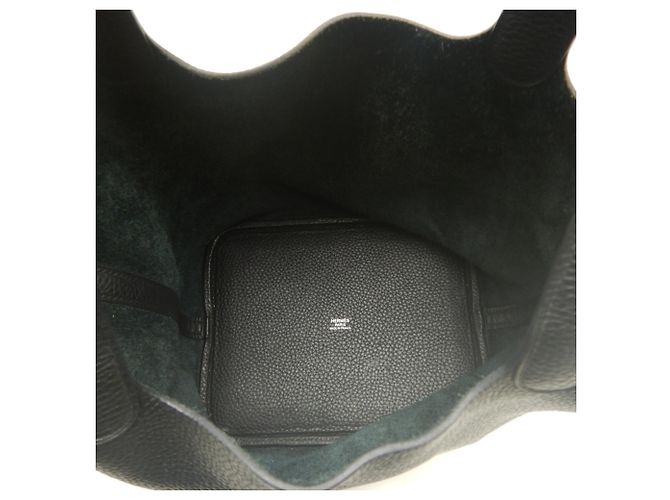 Hermès Borsa Hermes Picotin Lock MM Nero - vista 7