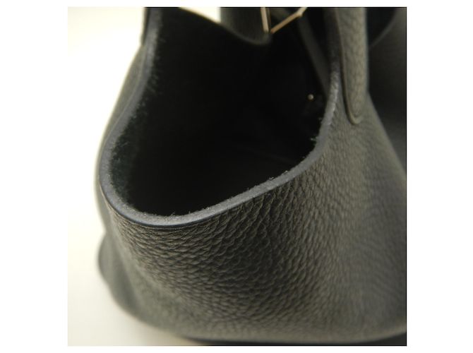 Hermès Borsa Hermes Picotin Lock MM Nero - vista 9