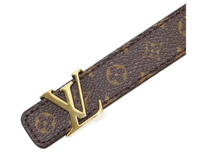 Louis Vuitton Monogram Ledergürtel Braun Monogramm - Ansicht 2