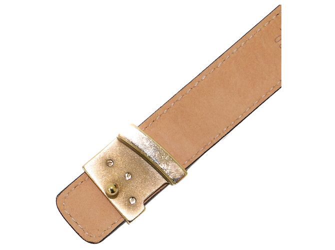 Louis Vuitton Monogram Ledergürtel Braun Monogramm - Ansicht 3