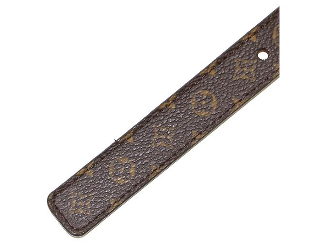 Louis Vuitton Monogram Ledergürtel Braun Monogramm - Ansicht 4