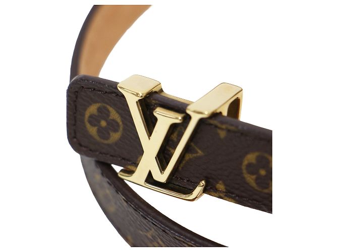 Louis Vuitton Monogram Ledergürtel Braun Monogramm - Ansicht 9