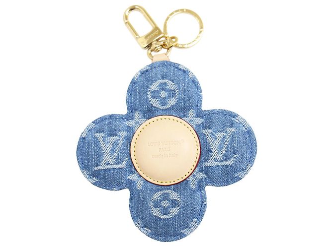 Portachiavi Louis Vuitton 26 Bag Charm Vivienne Denim Blu - vista 2