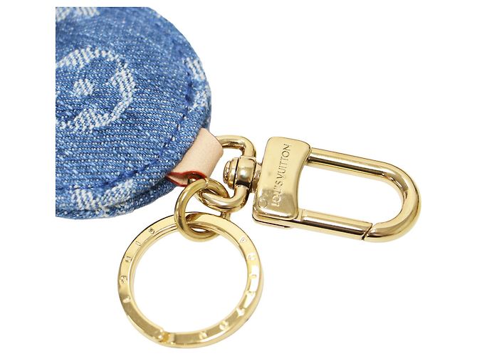 Portachiavi Louis Vuitton 26 Bag Charm Vivienne Denim Blu - vista 5