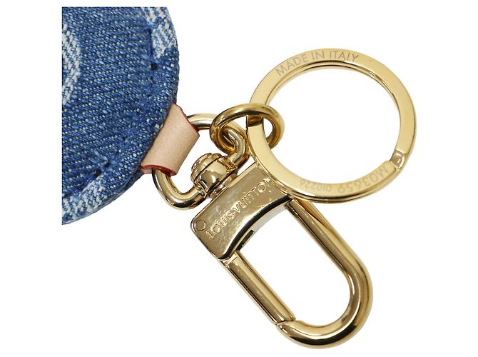 Portachiavi Louis Vuitton 26 Bag Charm Vivienne Denim Blu - vista 9