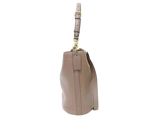 Borsa a secchiello morbida Willow COACH Marrone - vista 2