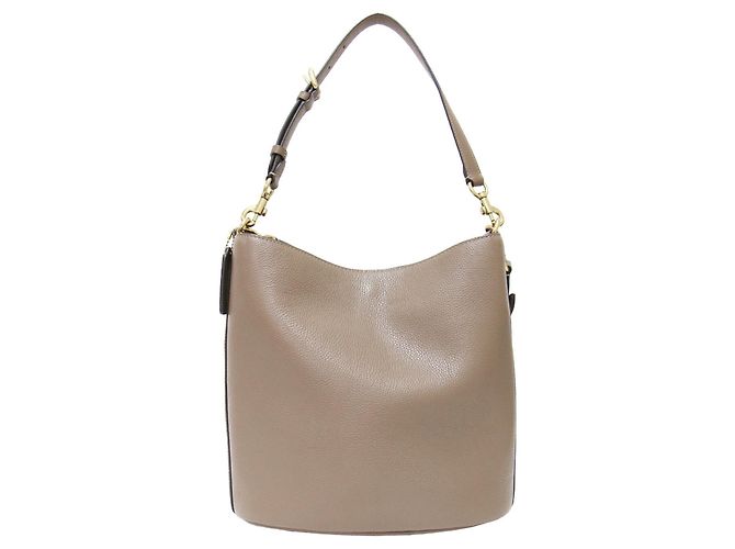 Borsa a secchiello morbida Willow COACH Marrone - vista 4