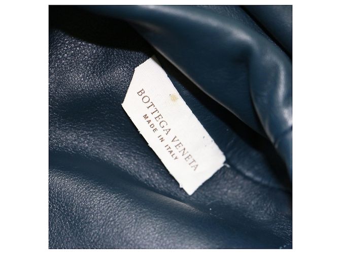 Bottega Veneta Borsa a spalla The Pouch 20 Blu navy - vista 7