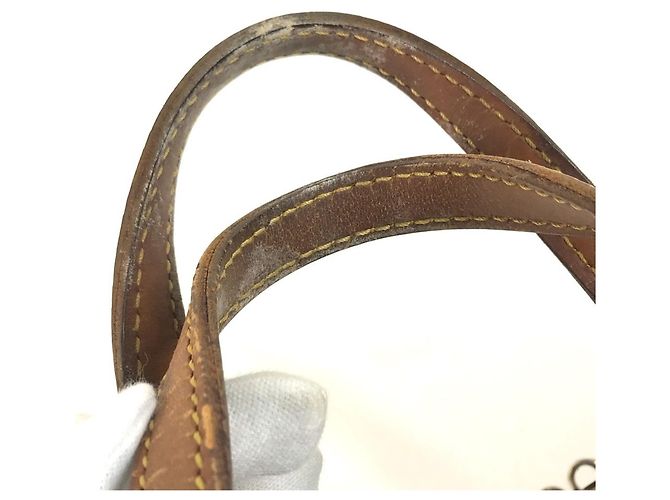 Borsa Louis Vuitton Monogram Saxophone 35 Marrone - vista 10