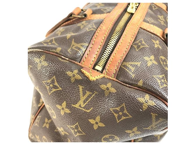 Borsa Louis Vuitton Monogram Saxophone 35 Marrone - vista 12