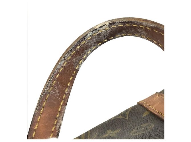 Borsa Louis Vuitton Monogram Saxophone 35 Marrone - vista 16