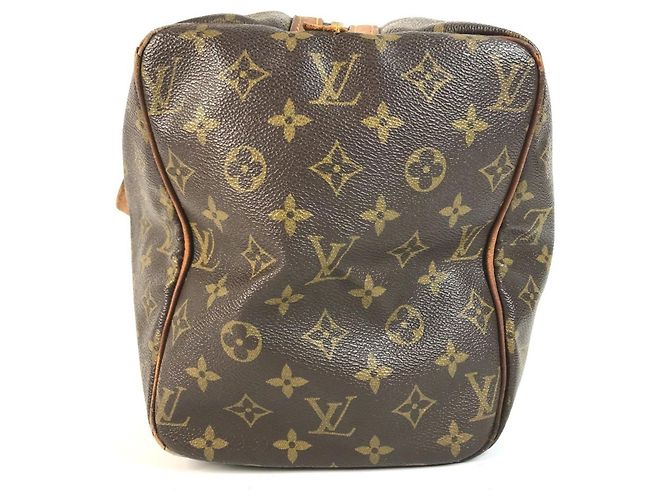 Borsa Louis Vuitton Monogram Saxophone 35 Marrone - vista 3