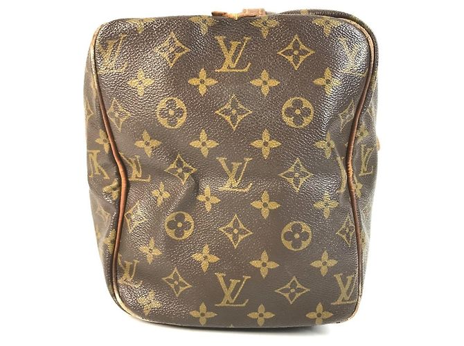 Borsa Louis Vuitton Monogram Saxophone 35 Marrone - vista 4