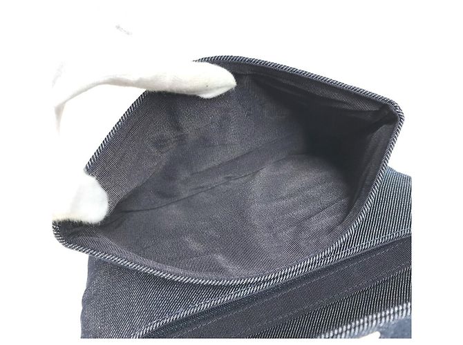 Clutch Chanel 2.55 in denim Blu - vista 9