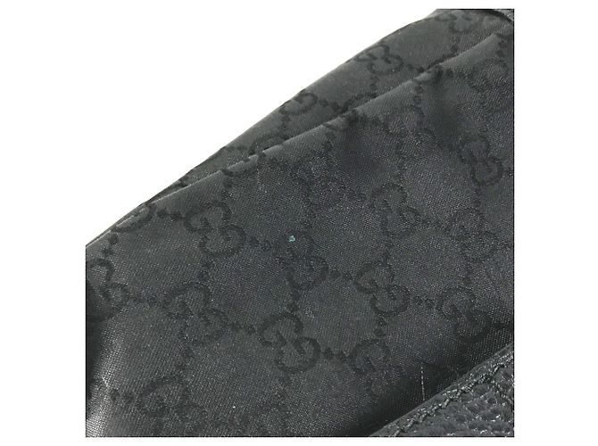 Borsa a tracolla Gucci Logo GG Crossbody Flap Pouch Nero - vista 15