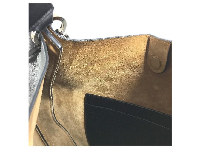 Borsa Hobo Chain Fortune Loewe 326.62.P66 Nero - vista 14