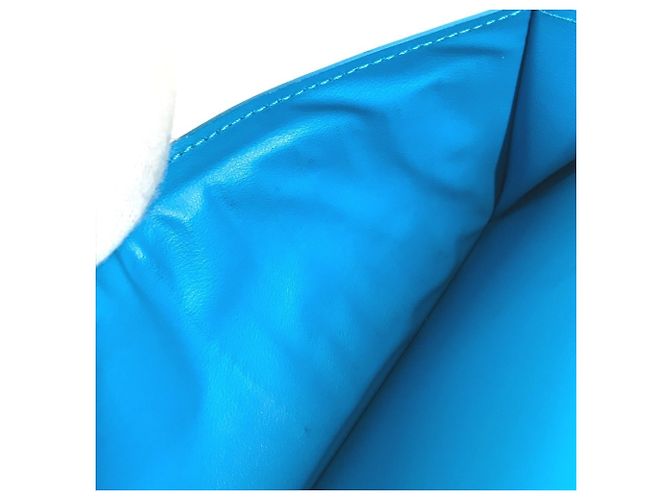 Louis Vuitton Taurillon Blue Langbeutel Blau - Ansicht 14