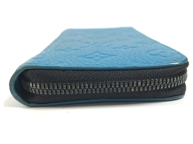 Louis Vuitton Taurillon Blue Langbeutel Blau - Ansicht 4