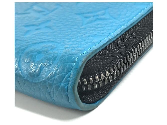 Louis Vuitton Taurillon Blue Langbeutel Blau - Ansicht 6