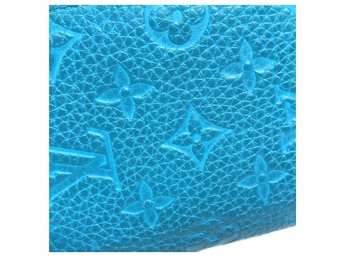 Louis Vuitton Taurillon Blue Langbeutel Blau - Ansicht 8