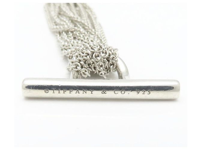 Tiffany & Co Bracciale a catena Tiffany Open Heart con chiusura a T - vista 4