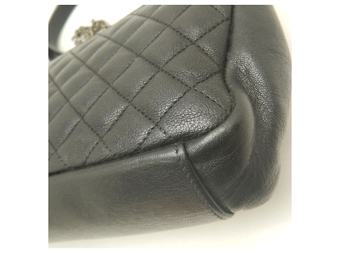 Borsa a tracolla in pelle nera Yves Saint Laurent - vista 18