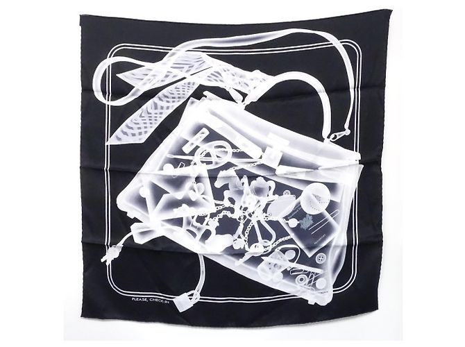 Hermès Foulard in seta multicolore Hermes - vista 2