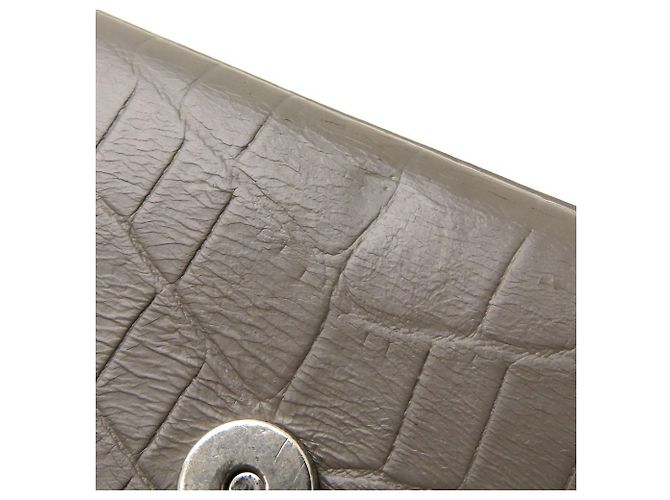 Borsa a tracolla Yves Saint Laurent Kate con nappe e catena Marrone - vista 16