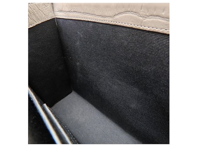 Borsa a tracolla Yves Saint Laurent Kate con nappe e catena Marrone - vista 9