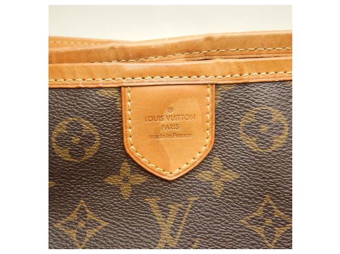 Borsa a tracolla Louis Vuitton Monogram Delightful PM M50154 Marrone - vista 14
