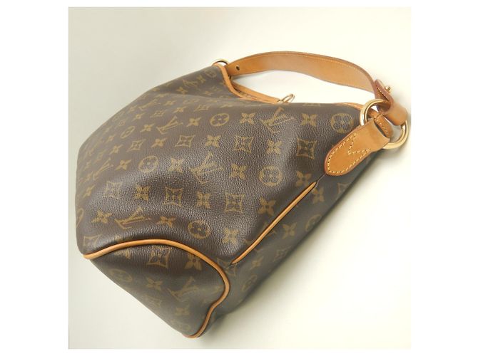 Borsa a tracolla Louis Vuitton Monogram Delightful PM M50154 Marrone - vista 4
