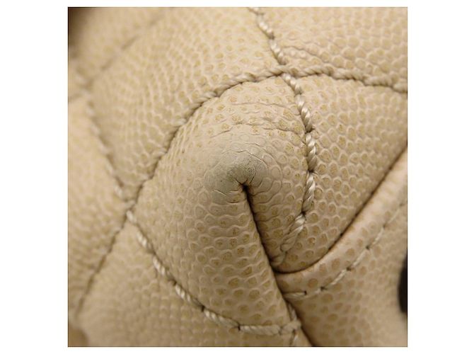 Borsa Chanel Matelassé Coco Handle 24 XS Beige - vista 15
