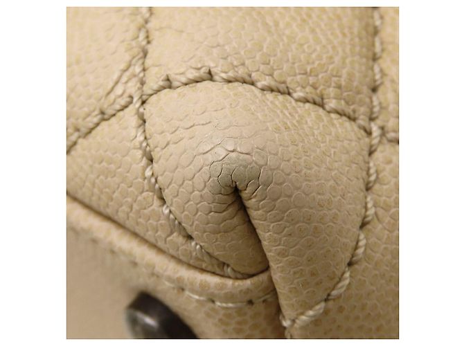 Borsa Chanel Matelassé Coco Handle 24 XS Beige - vista 16