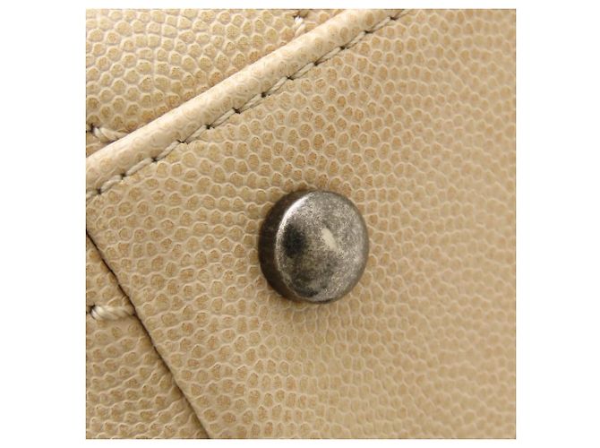 Borsa Chanel Matelassé Coco Handle 24 XS Beige - vista 19