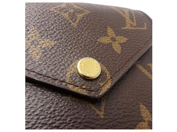 Portafoglio Louis Vuitton Monogram Tri-fold Marrone - vista 12