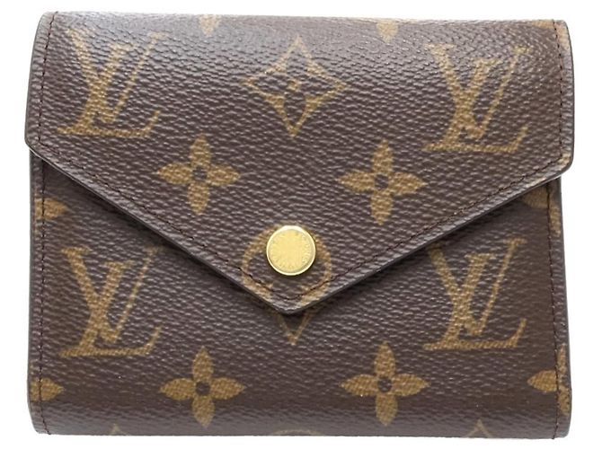 Portafoglio Louis Vuitton Monogram Tri-fold Marrone - vista 2