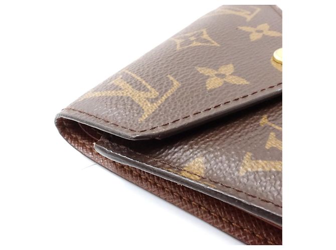 Portafoglio Louis Vuitton Monogram Tri-fold Marrone - vista 5