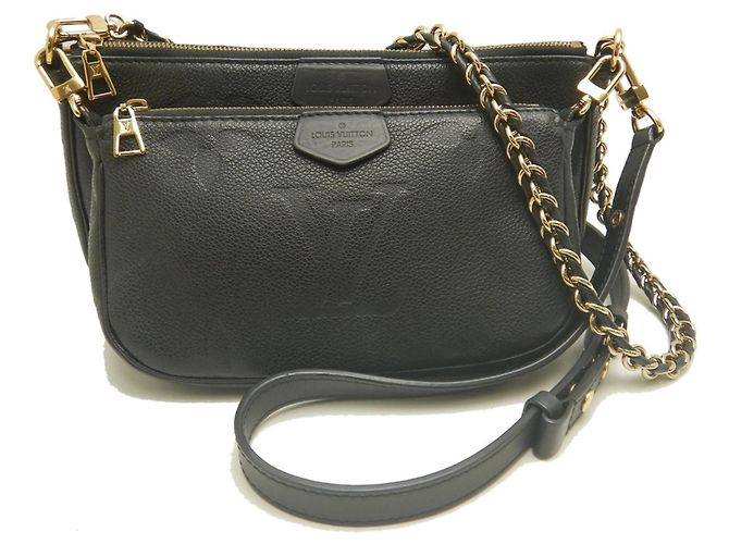 Louis Vuitton Monogram Empreinte Multi Pochette Accessoires Shoulder Bag - Noir Negro - vista 2